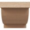 Ekena Millwork 4in. W x 4in. H x 36in. L Alpine Woodgrain TimberThane Rafter Tail, Primed Tan RFTUR04X04X36ALPRCPR - alternate 6